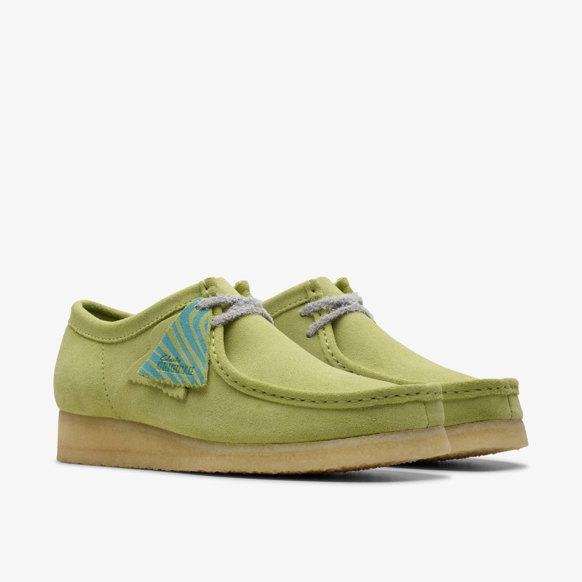 Clarks Wallabee Pale Lime Suede undefined | 5047BFXEA