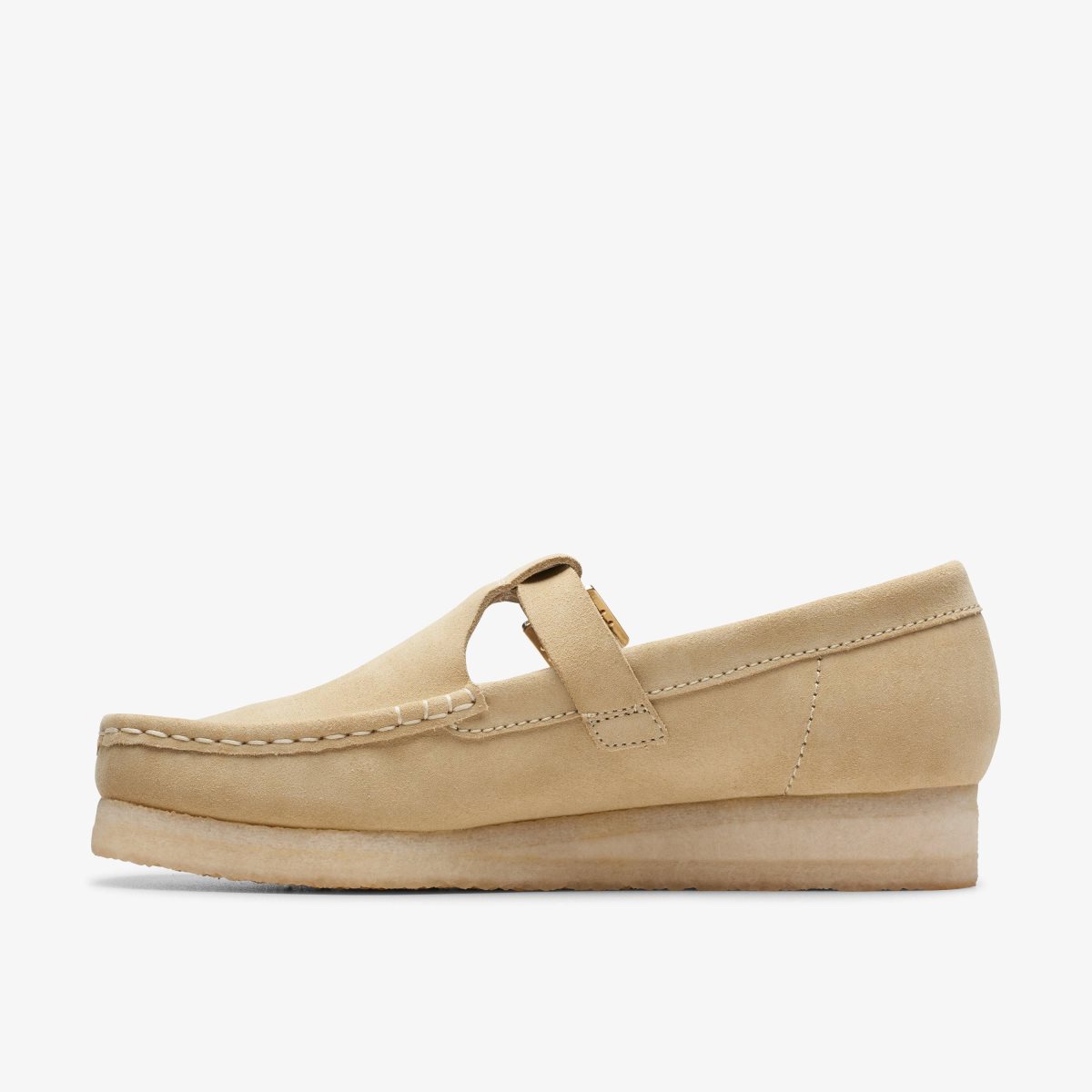 Clarks Wallabee T-Bar Maple Suede Maple | 9617SMWOJ