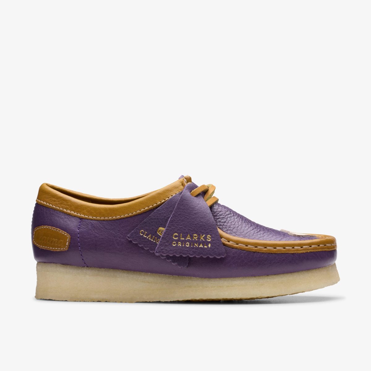 Clarks Wallabee X Claima Purple Combination Purple | 0321TXAZR