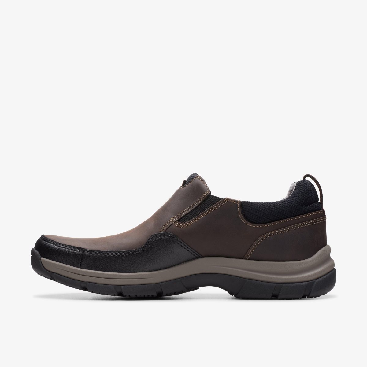 Clarks Walpath Step Dark Brown Leather Dark Brown | 7512PXDFR