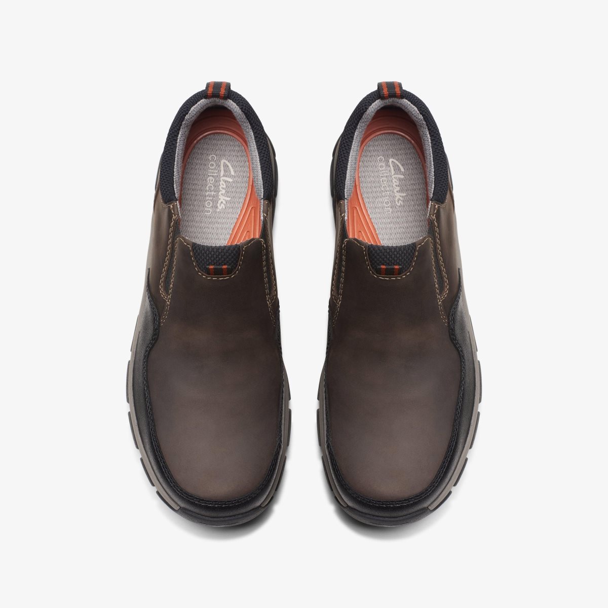 Clarks Walpath Step Dark Brown Leather Dark Brown | 7512PXDFR