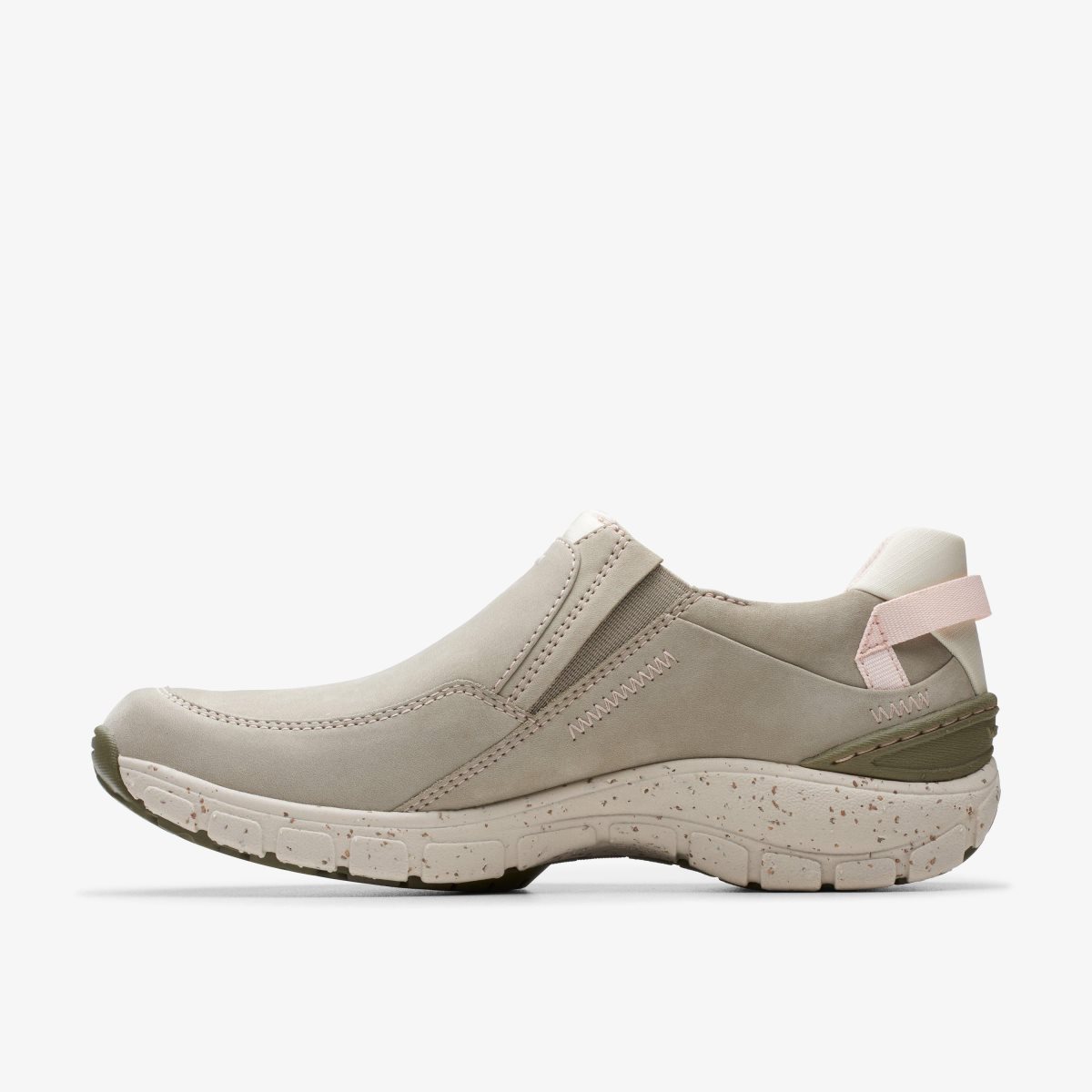 Clarks Wave Plateau Stone Nubuck Grey | 4280ZRUPY