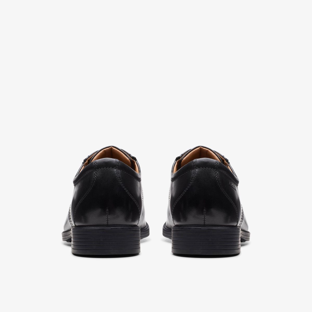 Clarks Whiddon Cap Black Leather Black | 2368VMPCH