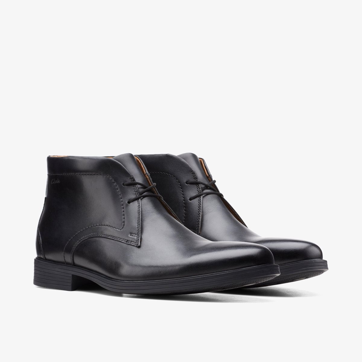 Clarks Whiddon Mid Black Black | 3597GQNKI