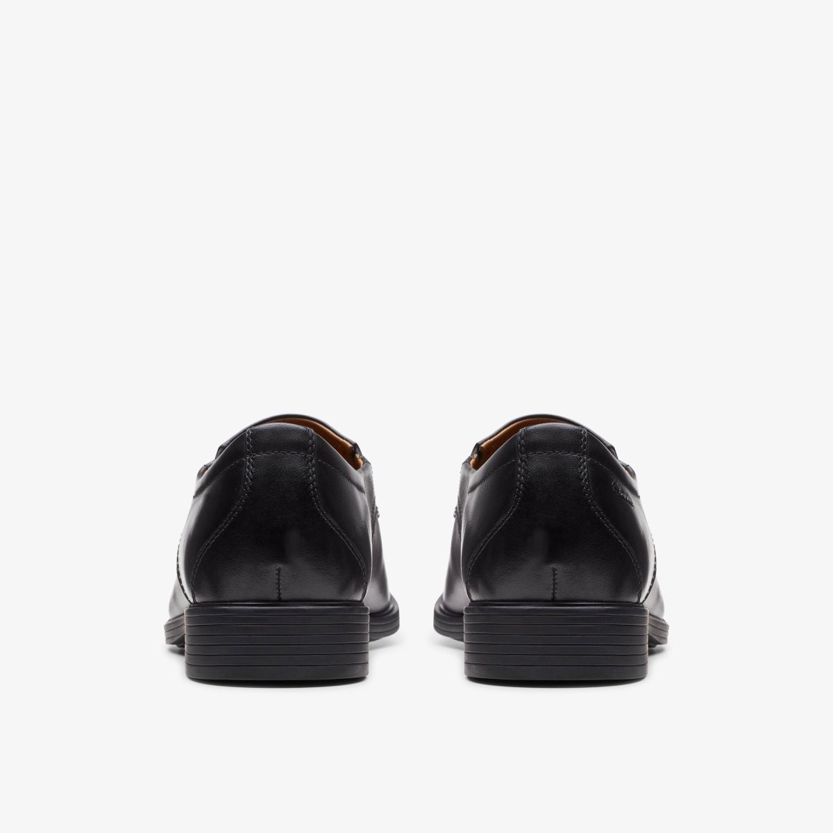 Clarks Whiddon Step Black Leather Black | 6058PFOZQ